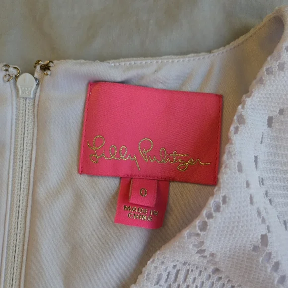 Lilly Pulitzer Cecelia White Lace Vneck Bell Sleeve Midi Dress - Picture 2 of 12